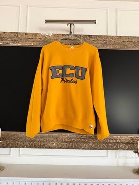 VINTAGE ECU Pirates Gold Crewneck Sweatshirt - Women
